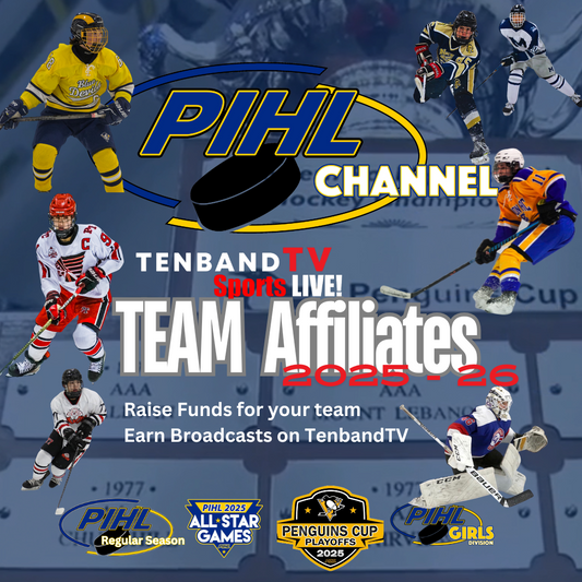 New for 2025 - PIHL Team Fundraising Affiliate Program
