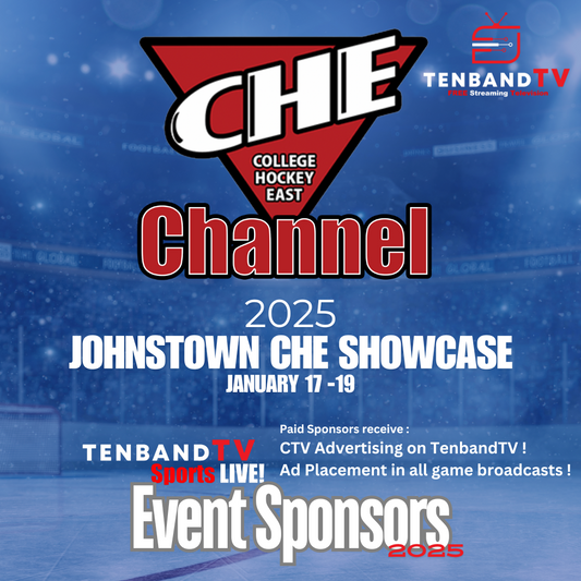 Johnstown CHE Showcase - Event Sponsorship - TenbandTV Sports 2025